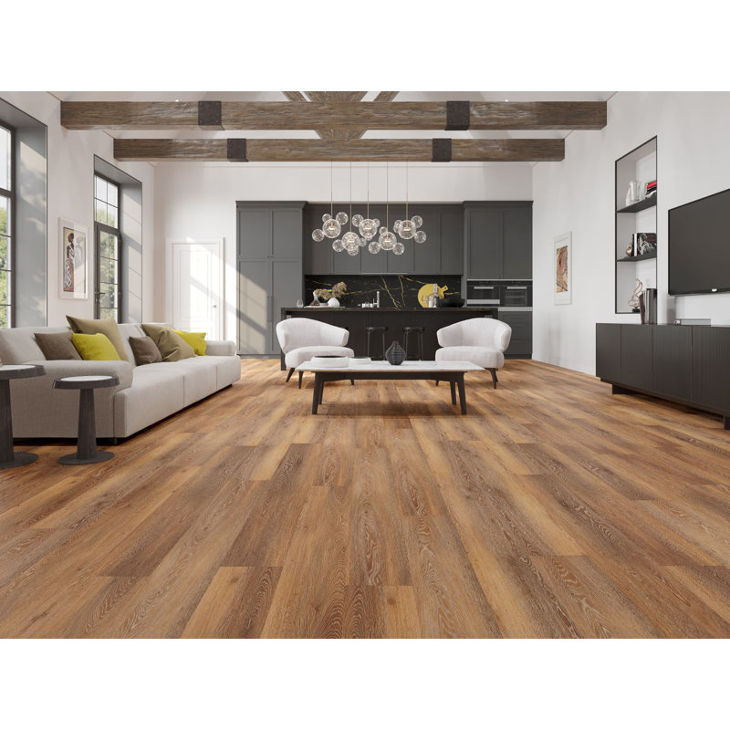 Hampton 9" x 72" x 12mm Vinyl Extra Long Plank, Florence Reserve