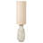 Ceramic Floor Lamp with Linen Shade