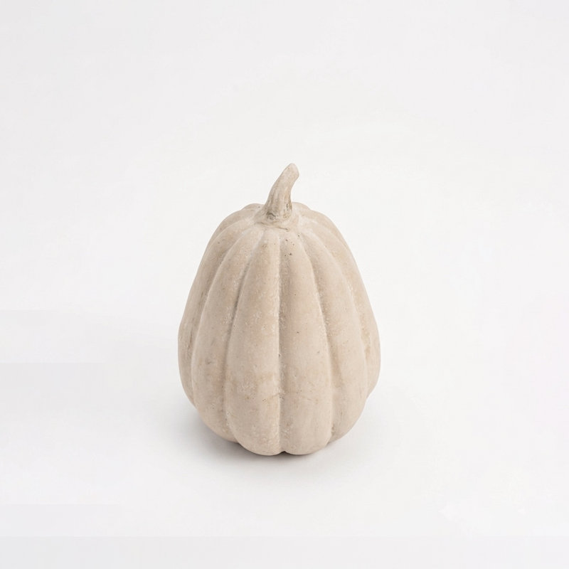 Alfrida Paper Mache Pumpkin Dia 6.7"