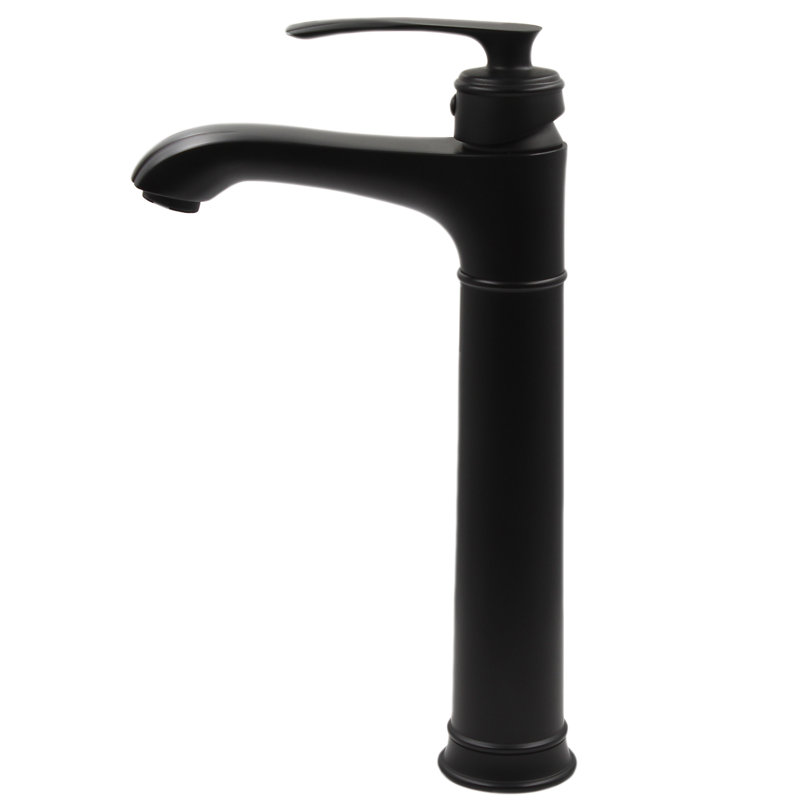 Ransom Vessel Sink Faucet Single-handle Bathroom Faucet, Matte Black