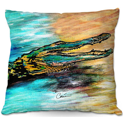 Canapé carré Coussin décoratif alligator