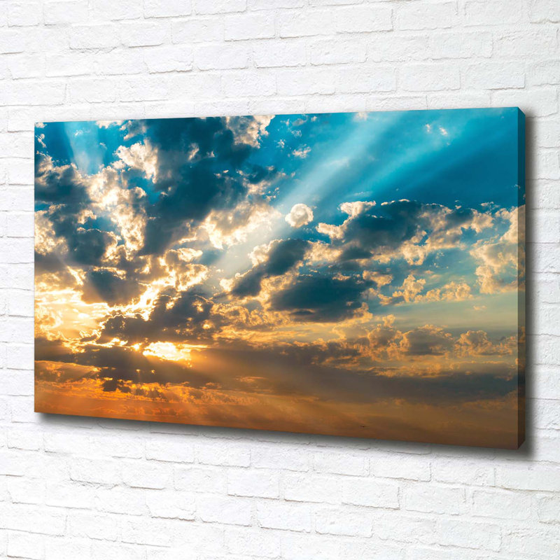 Sunset Sky - Wrapped Canvas Print