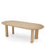 Dining Table Mogador S Natural Oak Veneer - Top-1846131731-1846131740