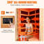 Erommy Mini Infrared Sauna, Home Spa Sauna With Bluetooth, Digital Control And Fast Heating
