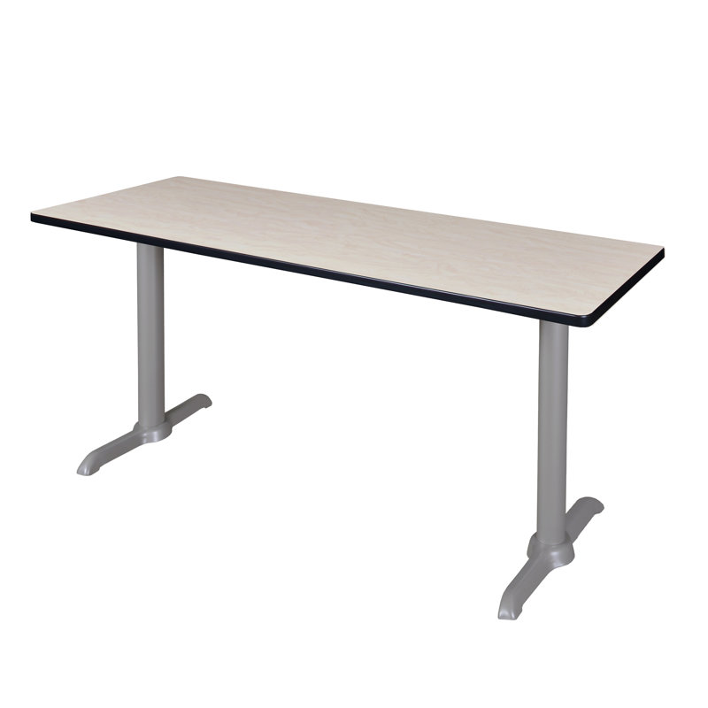 Base et table de formation Cain, Érable, H 29 po x L 60 po x l 24 po, Gris lune