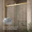 RELY 3/8 SHOWER DOOR 77X48 HDL,SN