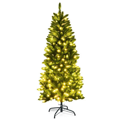 4.92' H Lighted Artificial Christmas Tree