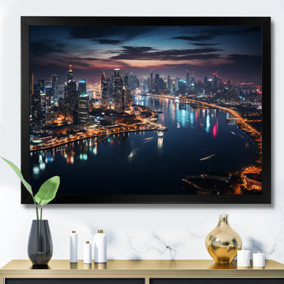 Thailande, paysage urbain, lueur I