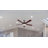 BCF52 Series 52" 5 - Blade Retractable Blades Ceiling Fan with Light Kit Included-34367468