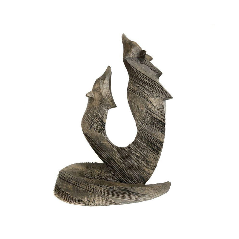 Figurine wolves pair Alcaraz