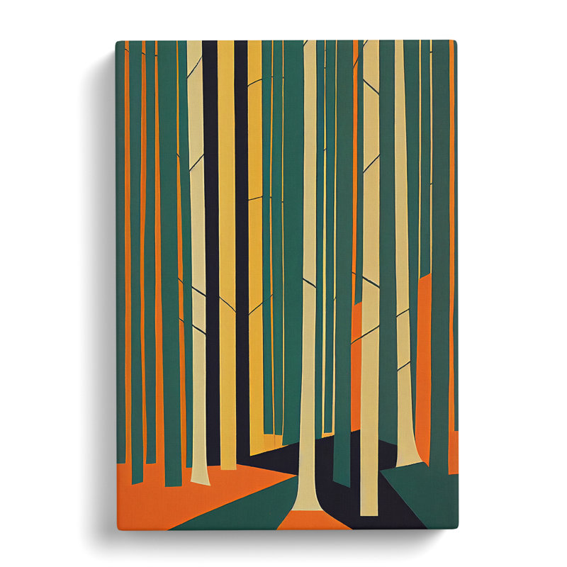 Unique Forest Vol.4 - Wrapped Canvas, 50cm H x 35cm W x 3cm D