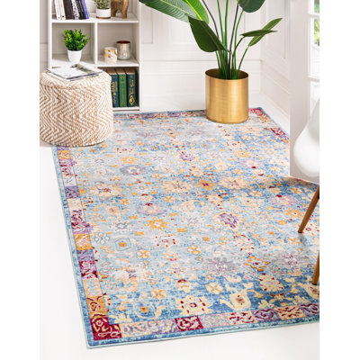 Tapis rose / beige Glasser