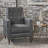 Mid-Century Modern Recliner Pushback chair-416367190