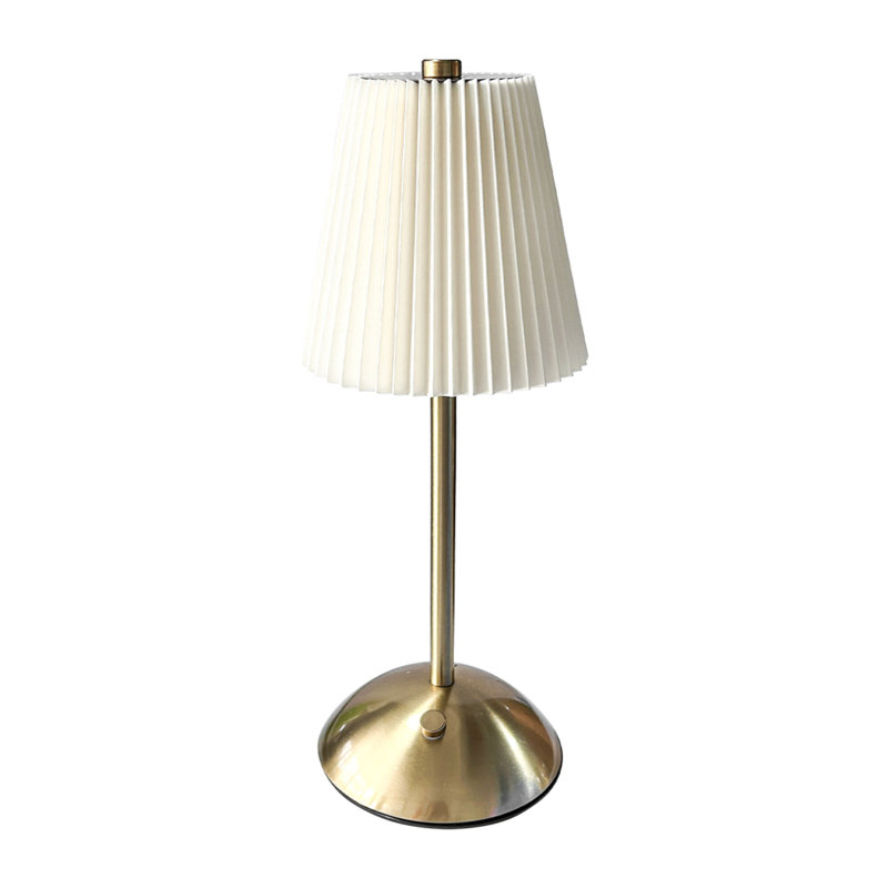 Lampe DEL rechargeable avec abat-jour, 12,8 po