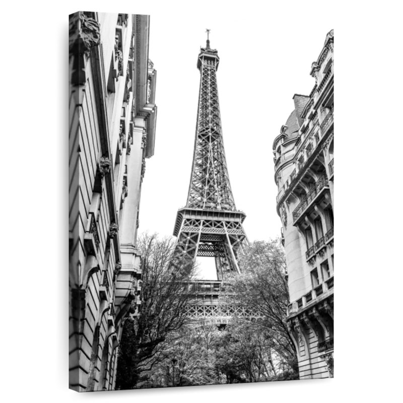 Aime Monochrome Eiffel Tower I, 51" H x 34" W