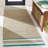 Janellie Natural Fiber Hand Woven Jute/Wool Solid Color Rug in Brown/Green-1453969274