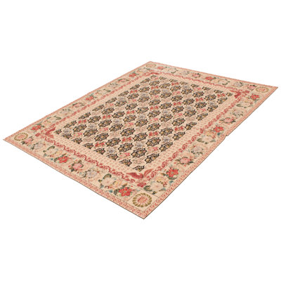 Tapis beige français tapisserie 8 po x 10 po