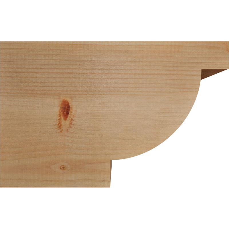 Queue Alpine, Sapin de Douglas, H 12 po x l 18 po x P 5,5 po
