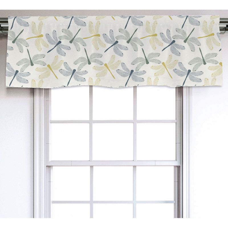 Sateen Ruffled Window Valance