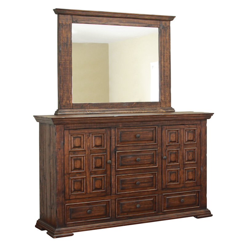 Woodville Mirror, Brown