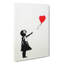 Girl With Red Balloon by Banksy - Wrapped Canvas Painting-55314558
