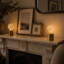 Dominquez 2 Set of 21cm Gold Table Lamp Battery Powered