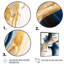 Bleu et or tourbillon abstrait I - abstrait spirales murales-346733619-346733620