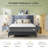 pocket spring blend mattress, breathable memory foam, medium hardness-2090221706-2090221710-2090221697