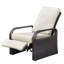 Chaise longue d'extérieur en métal Adhvik-194276700