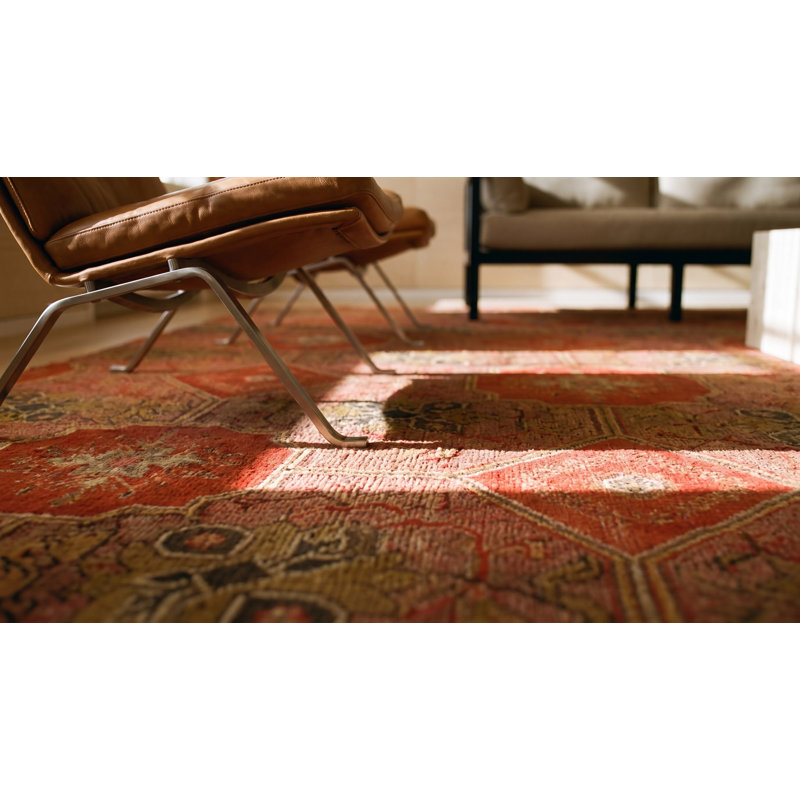 Antique Ingrain American Flat Weave Rug