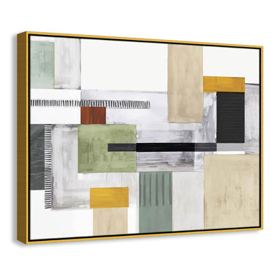 Playful Blocks Print by Tom Reeves