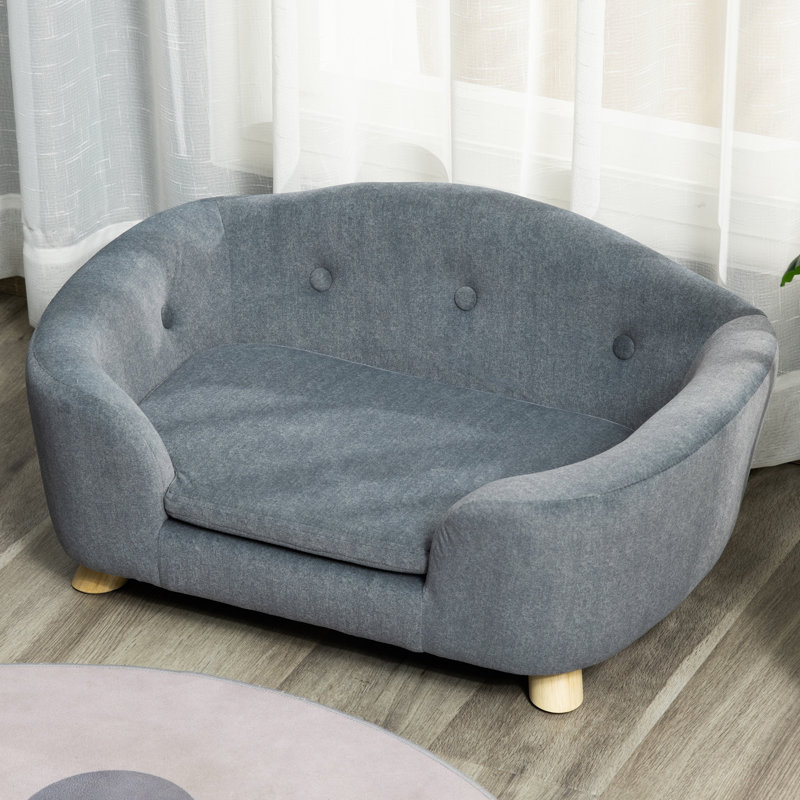 Mordenhill Polyester Pet Bed, Grey
