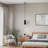 Mata 1 Light Black Mini Pendant