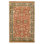 Hand Knotted Wool Area Rug in Red And Black