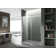 Stellar 60" W x 76" H Double Sliding Frameless Shower Door