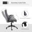 Chaise de travail ergonomique Hallam