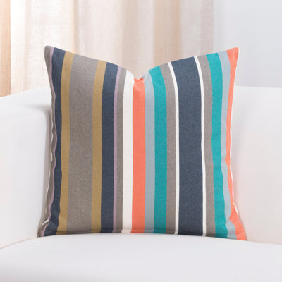 Striped Throw Pillow