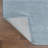 Wolcott Modern Minimalist Pinstripe High-Low Blue/White Rug-999723635