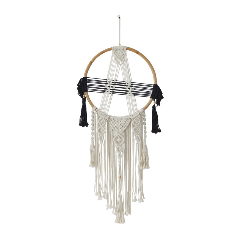 Hand Woven Blended Fabric Wall Hanging