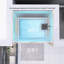 Porte de douche coulissante double sans cadre à hauteur réglable de 68 à 72 po x H 79 po avec verre trempé transparent de 3/8 po-92662981