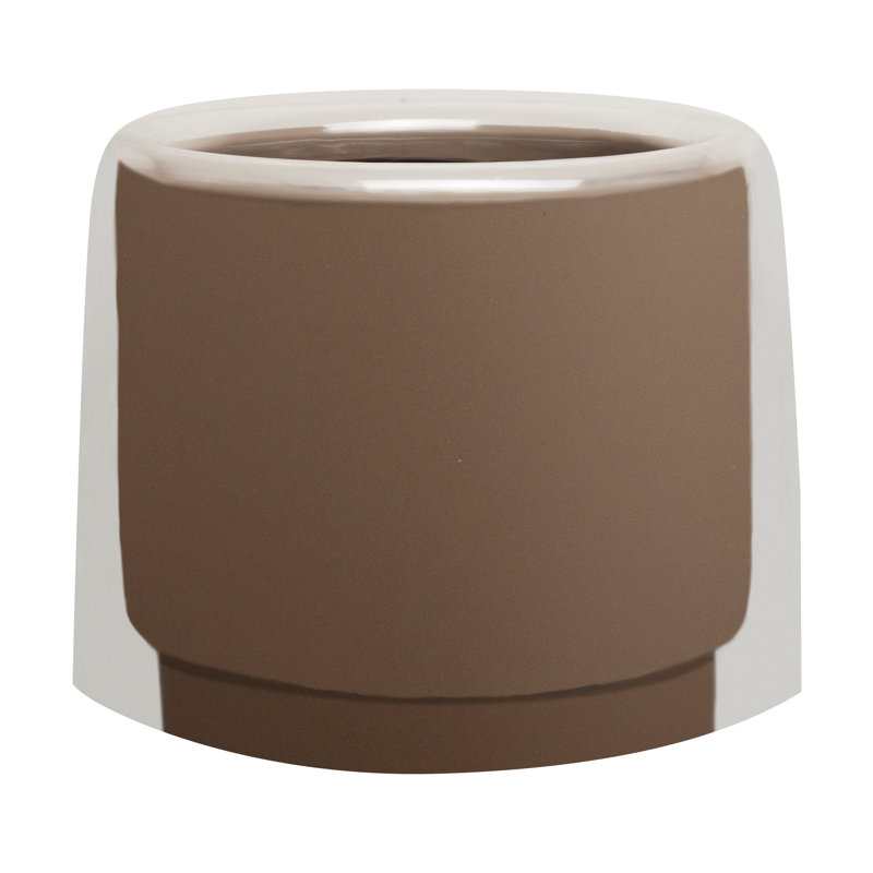 Manseau Pot Planter, 63cm H x 40cm W, Taupe
