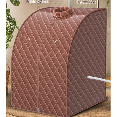 Sauna à vapeur traditionnel avec télécommande Costway