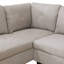 Canapé et méridienne à gauche en microfibre de 97 po de largeur Feikea-81189057-81189055