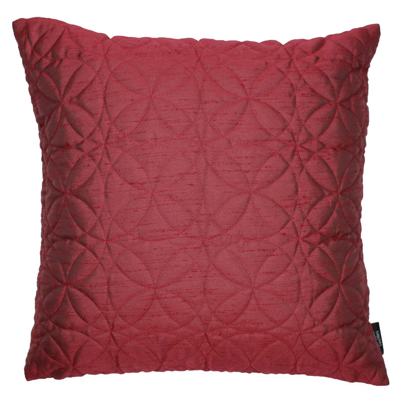 Bloxom Square Cushion Cover, Wine Red, 60 x 60cm