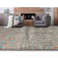Hand-Knotted High-Quality Blue Area Rug