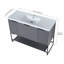 Meuble-lavabo 48 po avec lavabo en résine