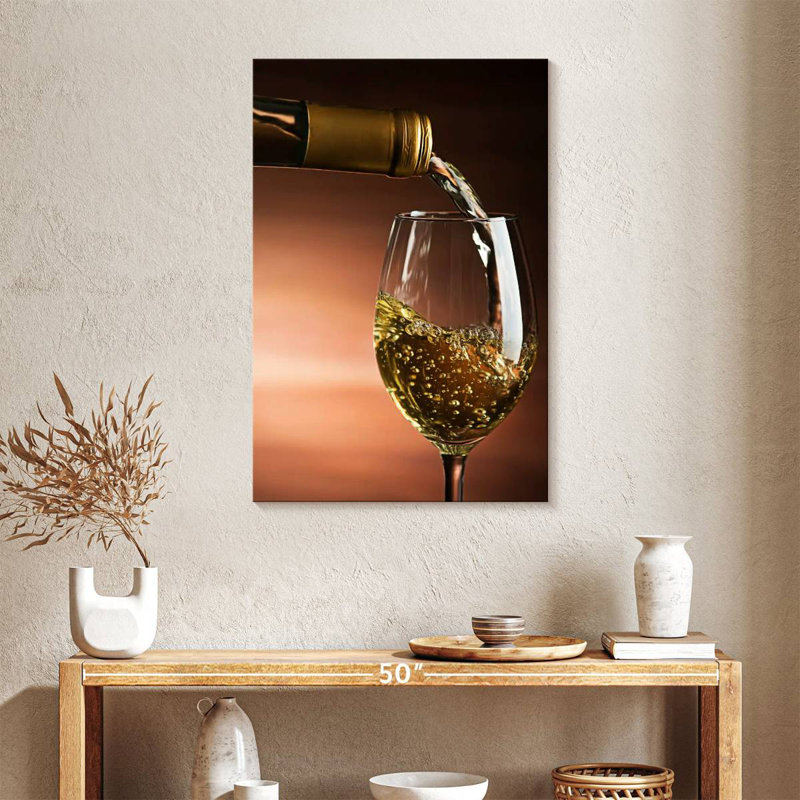 Yarlin White Wine Serving, 36" H x 24" W