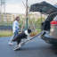 Rampe pliante pour chien en aluminium pour voiture avec tapis antidérapants, échelle pour rampe pour animaux