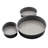 Farberware Disney Bake With Mickey 3 Piece Nonstick Mickey Head Cake Pan / Bakeware Set, Black