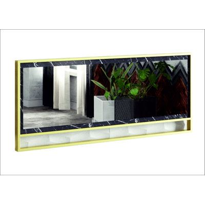 Blanco Beveled Full Length Mirror